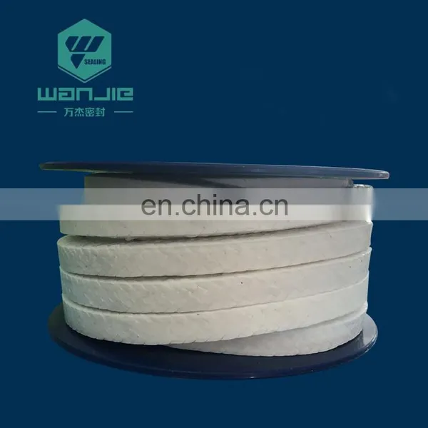 China Hot Sales High Pressure Resistant Gland Sealing White PTFE Packing photo-5