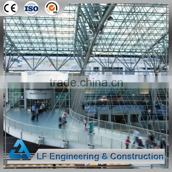 China Long Span Light Steel Space Frame Airport Terminal photo-2