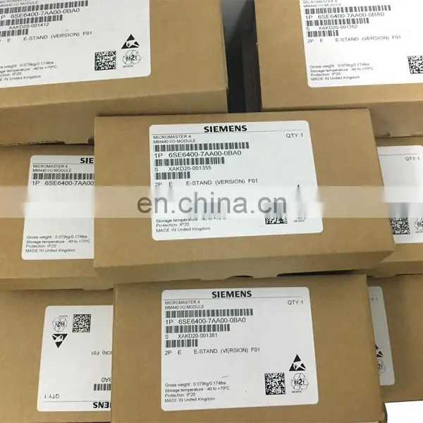 Siemens Mic Romaster Fan Assembly FSF Spare Part I/o Module 6SE6400-7AA00-0BA0 New photo-3