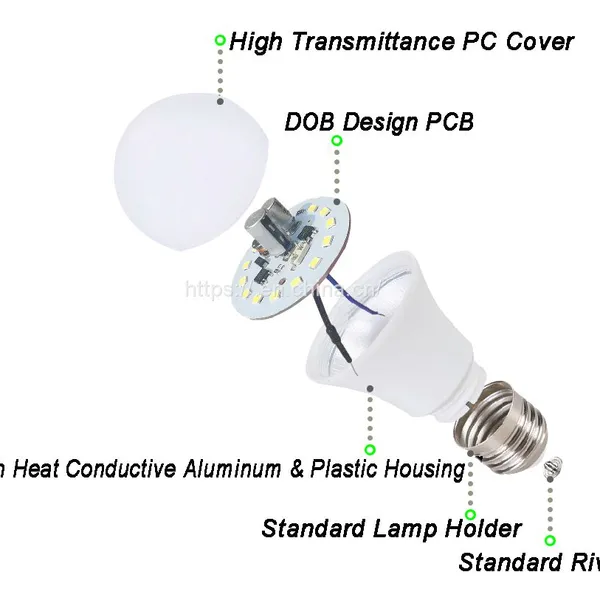 A Leds Lighted Free Samples 25000hours 3w 5w 7w 9w 12w 15w 18w 20w 24w Light Led Bulb photo-2