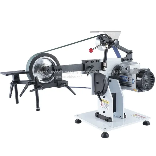 Power Tools Belt Sander Metal Workpiece Sander Stainless Steel Polishing Machine photo-4