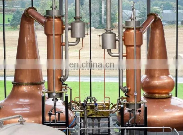 Beer Brewing Equipment Copper Pot Still Distillation Boiler Alcohol Distillation Equipment Alcohol Home Distiller photo-5