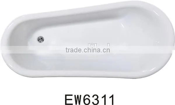 CE/CUPC Certified Acrylic Free Standing Tub With Four Lges photo-3