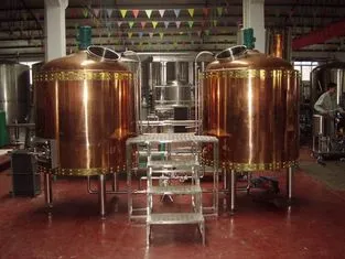Copper Brewing Equipment With 304 Stainless Steel Fittings and Digital Temperature Control photo-5