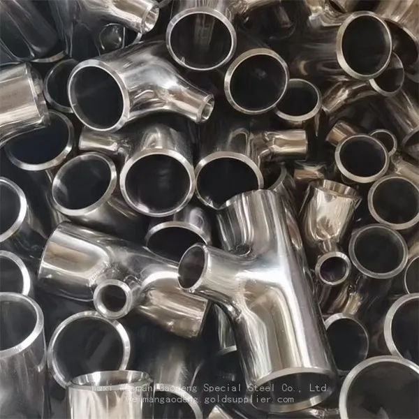 Corrosion-Resistant Nickel Alloy Tee for Water Treatment Plants With N08367 Material