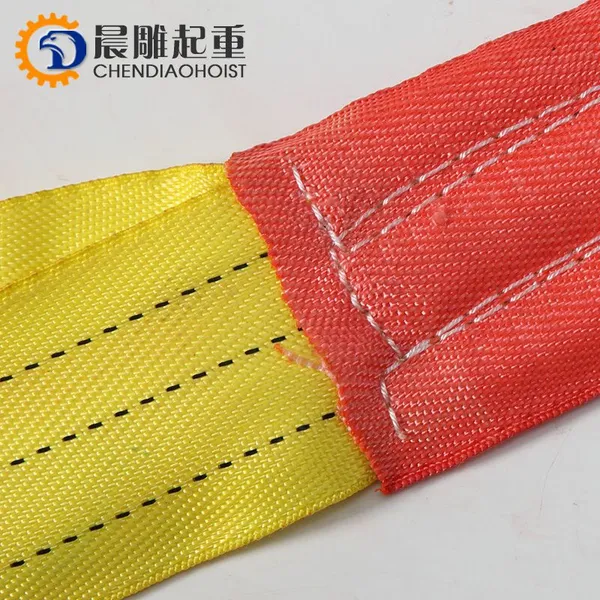 Double Eyes Round Sling, Soft Sling Lifting Belt photo-4