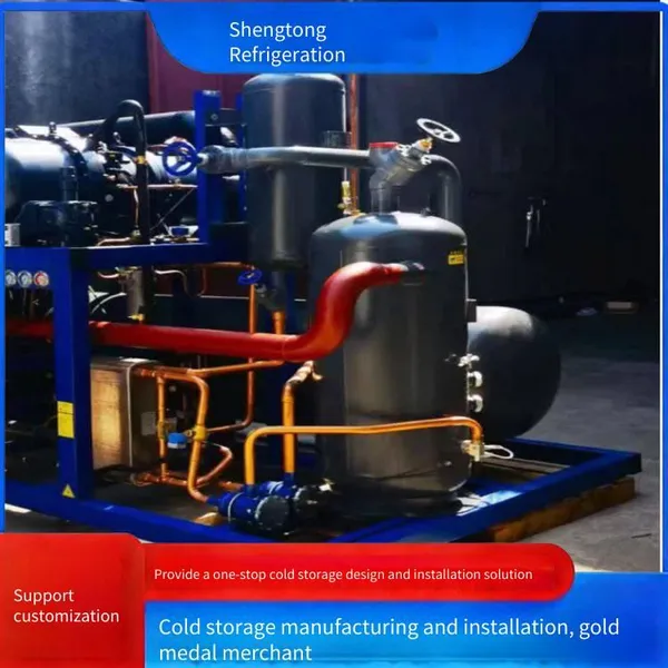 Refrigeration Unit: Hanzhong 70 hp Screw Compressor Rc2 - 260 - z for Medium and Low Temperature Large-scale Freezers and Cold Storages photo-4