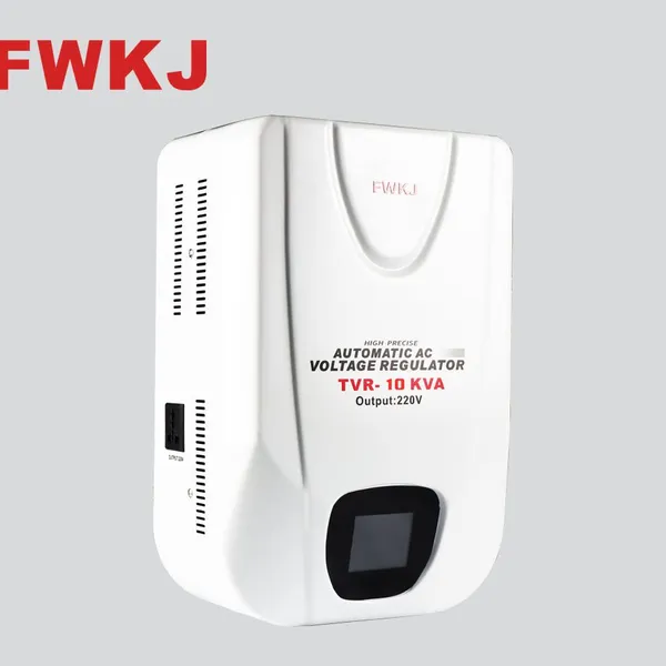 TVR-10 KVA Automatic AC Voltage Regulator 220V ±1% Precision for Industrial Equipment photo-3