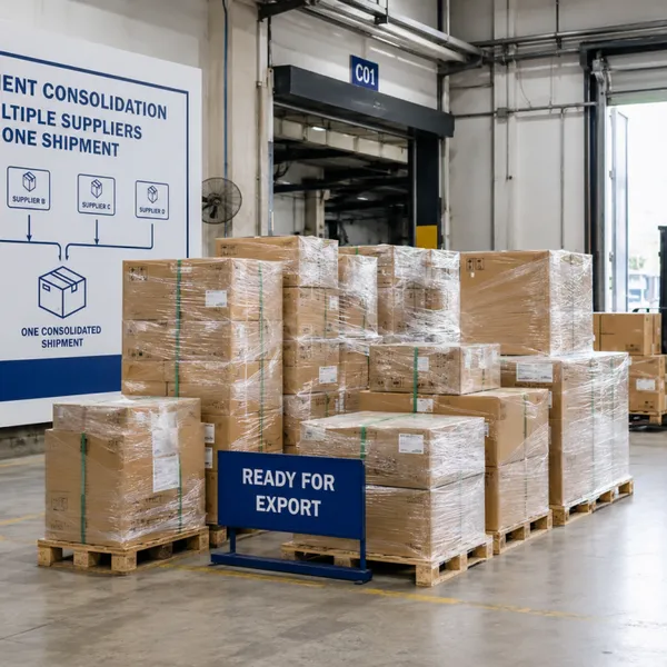 China Warehouse Consolidation and Repacking Service for Overseas Importers photo-2