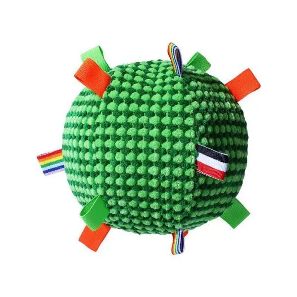 T1301-Dog Toy-Rattling Plush Ball