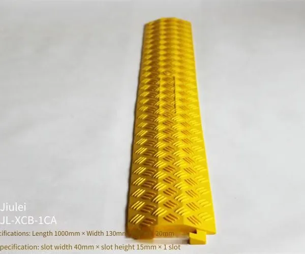 Jiulei Brand Jl-xcb-1ca | Rubber and Plastic Bridge Belt [model] Length 1000mm * Width 130mm * Height 20mm | Slot Width 40mm * Slot Height 15mm * 1 Slot photo-4