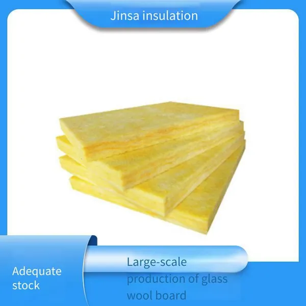 Jinsa 40 - 100mm Foil - Covered Glass Wool Board, Flame - Retardant and High - Temperature Resistant, Production and Supply
