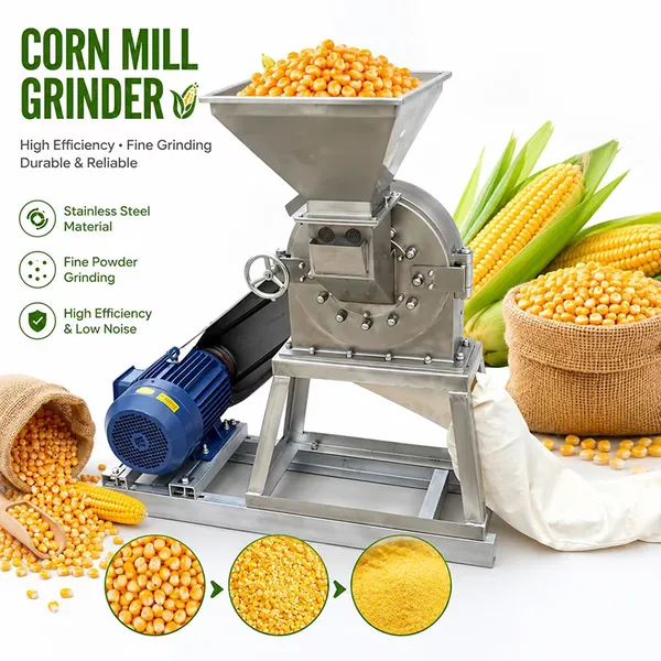 Grain Mill for Corn Machinery Crusher/Corn Mill/Flour Corn Mill/Wheat Flour Mill Machine/Wheat Flour Mill Production Line
