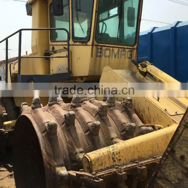 Secondhand Wheel Loader Bomag BC 601/ Original Germany Loader in Shanghai