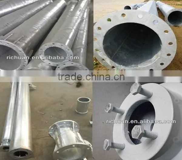 Richuan 5kw Wind Solar Hybrid System Street Light With Hydraulic Tower CE Approved photo-3
