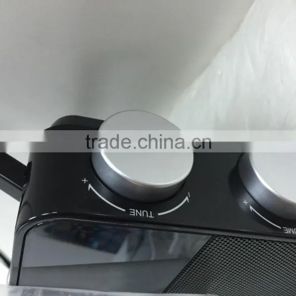 2015 Brand New Black With Blue LCD PLL Portable Radio photo-3