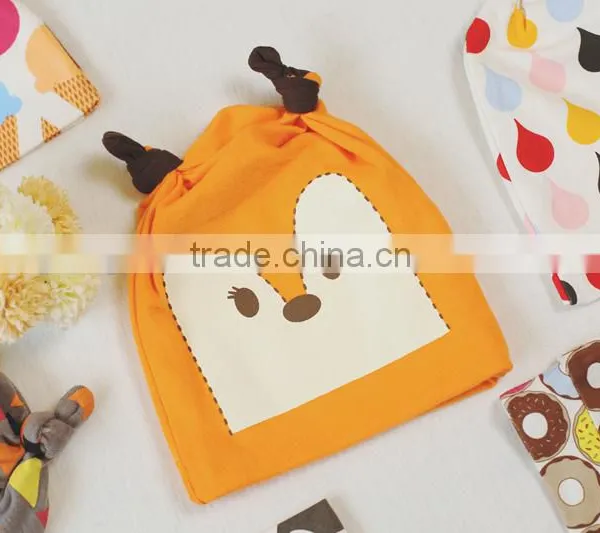Wholesale Baby Newborn Infant Cartoon Pure Cotton Hat Good Quality Headwear photo-2