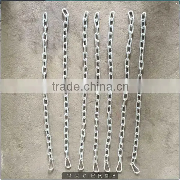 Hot Dipped Gal. Cheap Price Link Chain Factory/Wholesaler photo-3