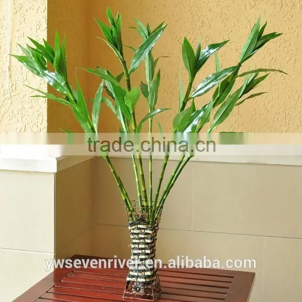 Fake Flowers Sitting Room Adornment Dried Flowers Silk Flowers Floor Plants Plastic Flowers High Simulation Flower Lucky Bamboo