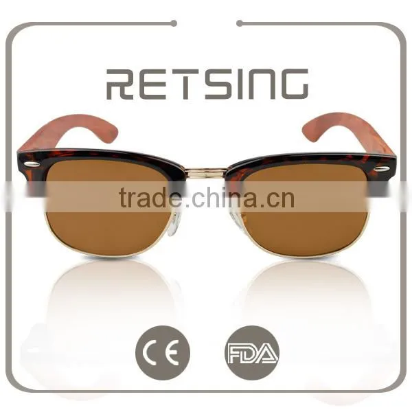 2016 New Fashion Factory Bamboo And Wood Sunglasses photo-5