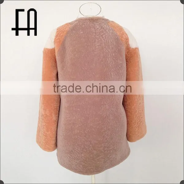 Short Design European Style Women Wool Coat photo-2