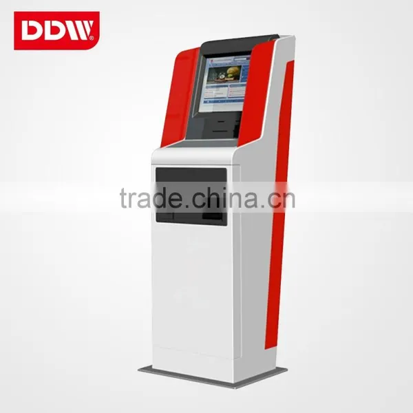 17 Inch Self Service Bill Payment Kiosk With High Quality Cash Payment Kiosk