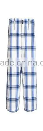 Check Blue and White 100% Cotton Short