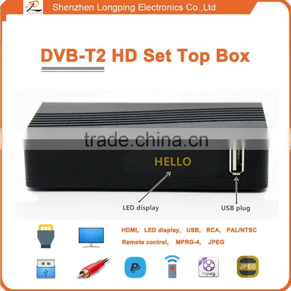 2016 New 1080p Iptv Box Set up Box Dvb-t Dvb-s photo-2