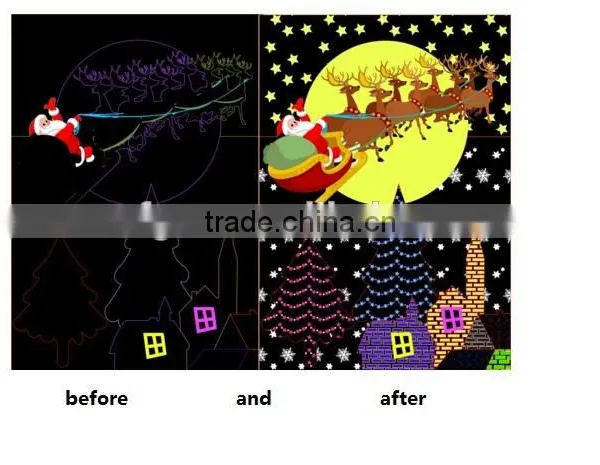 Customized Foil Scratch Card Art