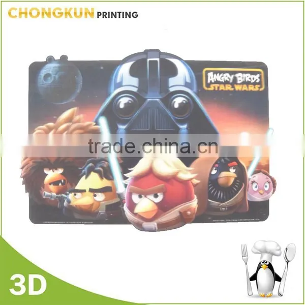 Cheap 3d Kids Plastic Placemats photo-5