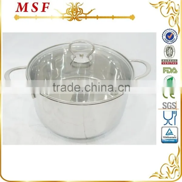 Favorable Pot Factory Price Stainless Steel Stock Pot