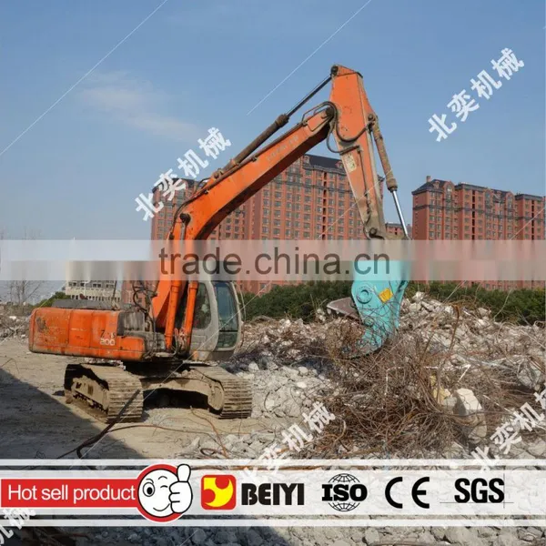 BEIYI Excavator Hydraulic Pulverizer Attachments Use for Demolition and Recycling photo-2