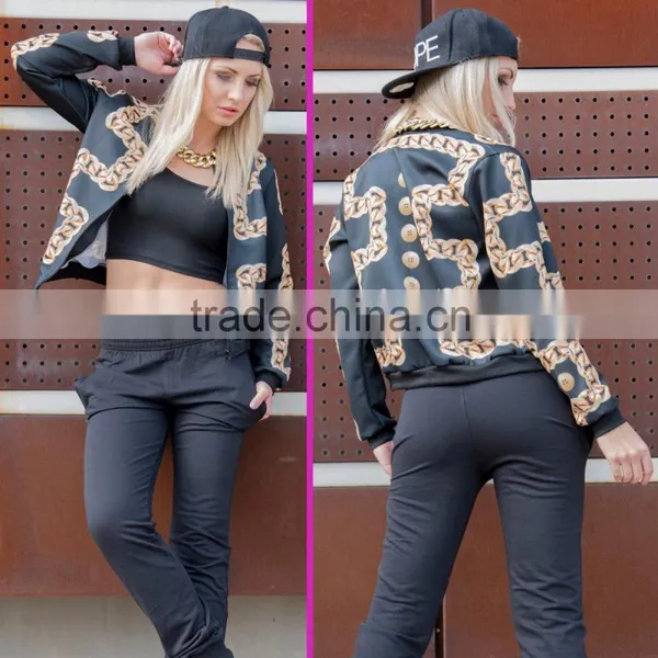 3D Emoji Printing Hot Fashion Girl Emoji Bomber-jacket Little Moq to Custom photo-6