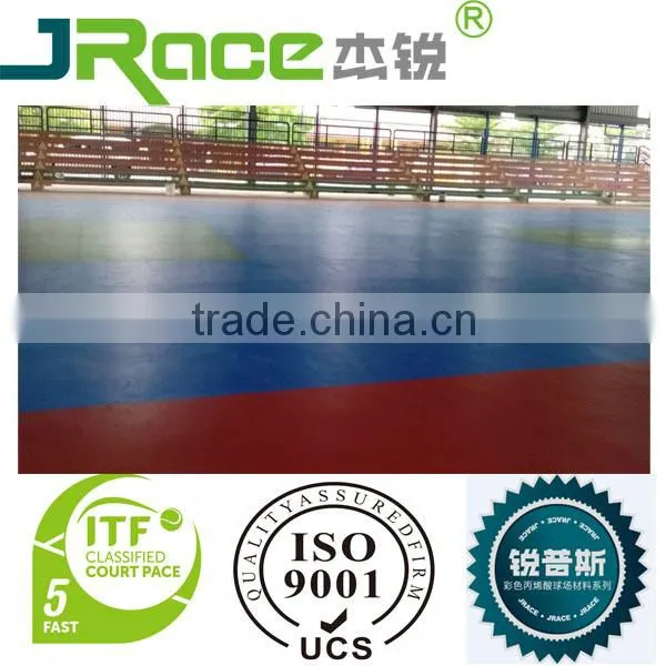 Outdoor Indoor Basketball Tennis Volley Badminton Court Sport Flooring photo-3