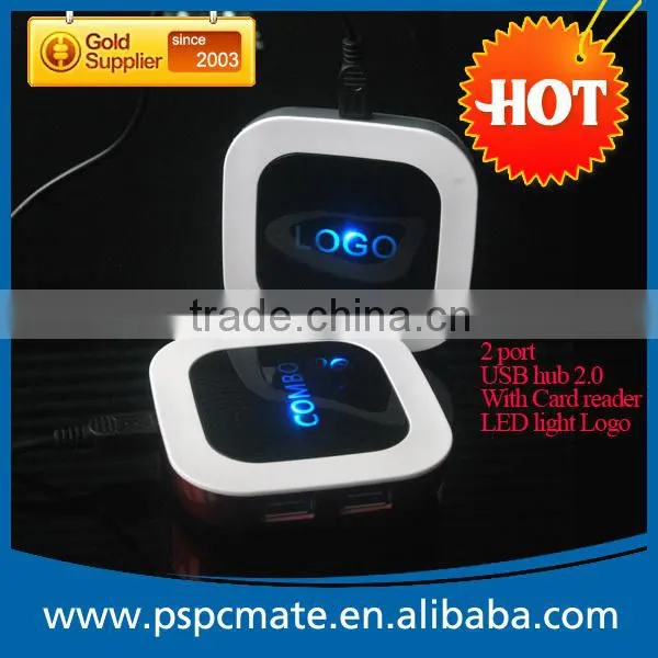 2 Port 2.0 Usb Hub With Card Reader TF photo-4