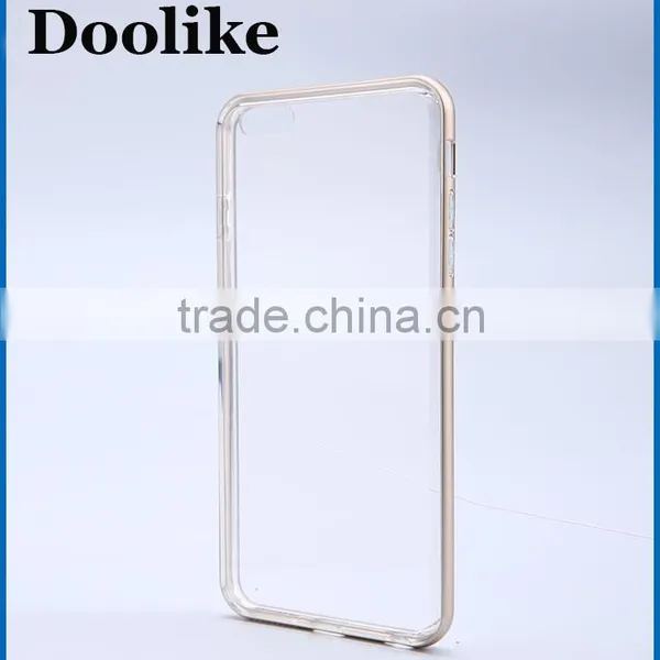 For IPhone 6S / IPhone 6S Plus Fashion 2 in 1 360 Degree Full Protective Crystal Tpu Case photo-6