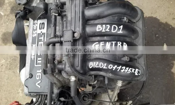 USED ENGINE GASOLINE B12D1 EURO-3-4 ASSY-SUB COMPLETE SET FOR GM VEHICLES 2006-11 MNR photo-2