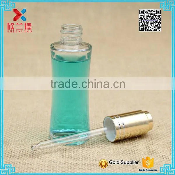 2016 High Quality 30ml Special Design Cosmeitc Dropper Bottle Supplier's Choice