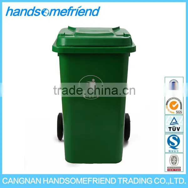 100L Plastic Wheelie Trash Can for Outdoor,garbage Can photo-2