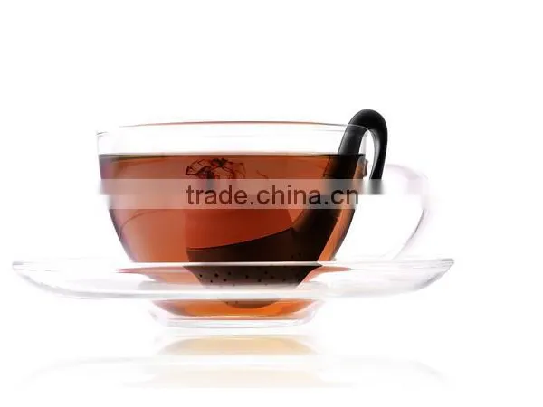Pipe Tea Infuser - Highest Quality Silicone Loose Leaf or Herbal Tea Infuser Strainer Filter, BK1601