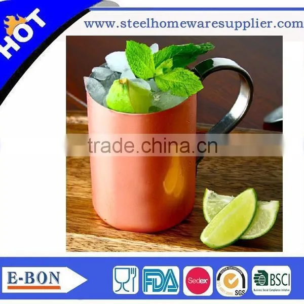 High Quality Anodized Aluminum Moscow Mule Copper Solid Mug photo-3