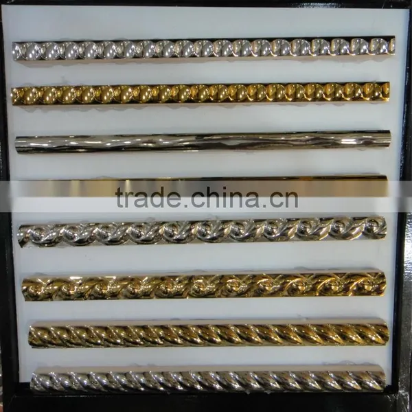 Golden Ceramic Border Line 300X15mm,300X20mm photo-4