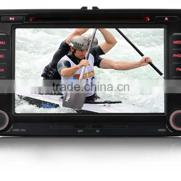 7" Car DVD/GPS Bluetooth Player For VW PASSAT CC TIGUAN Sharan EOS Caddy Jetta SEAT photo-2