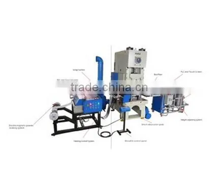 Fully Automatic Aluminium Foil Container Making Machine