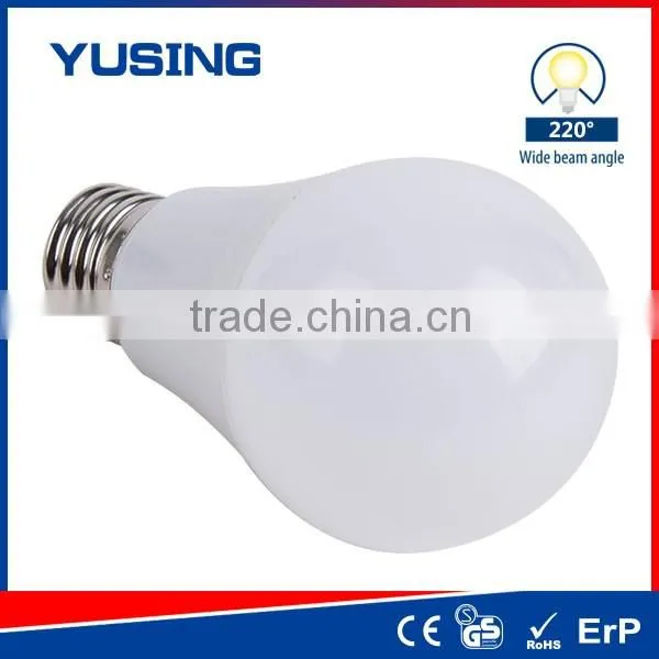 Plastic+Aluminium A60 LED Lamp E27 Bulb Globe 11W photo-2