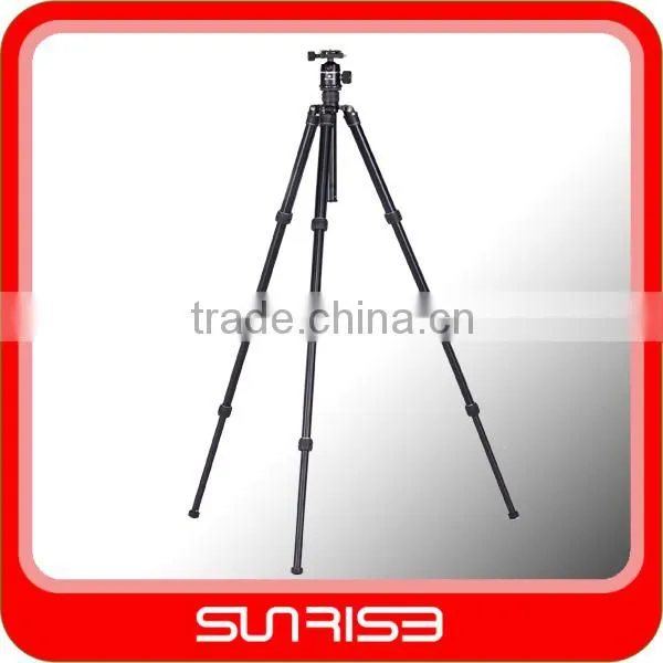 Sunrise Professional 4 Section Aluminum Tripod DSLR Tripod Camera Tripod 2016 New Professional Digital Camera Tripod