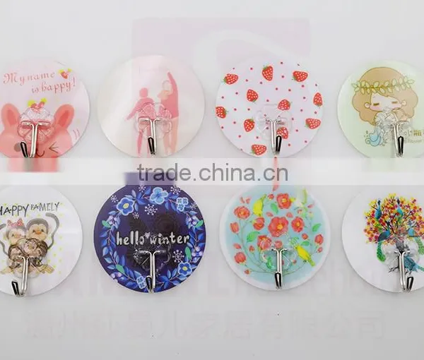 Plastic Hooks Pvc Hooks Decorative Hooks Adhesive Hooks Circular Hooks photo-2