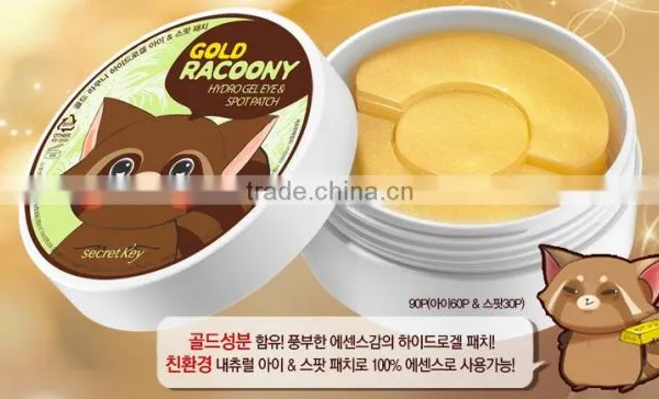 Korea Anti-Wrinkle Gold Racoony Hydrogel Eye & Spot Patch