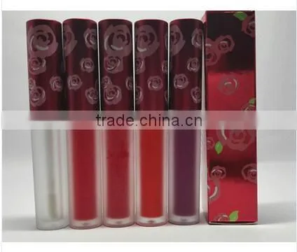Hot Sale Fashion Brand Long Time Lasting Matte Lipstick Wholesale and OEM Acceptable Make up Lig Gloss Waterproof photo-3