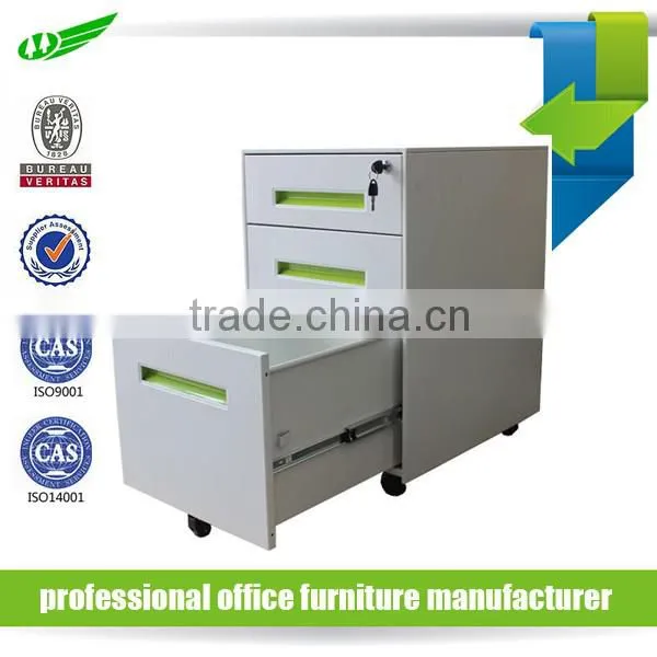Mobile 3 Drawers Custom Made Iron Drawer Locker photo-2